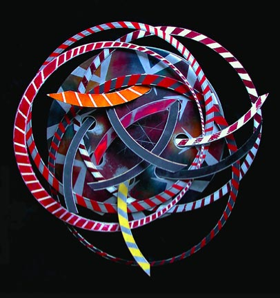 Machete (16) 42” diameter painted aluminum